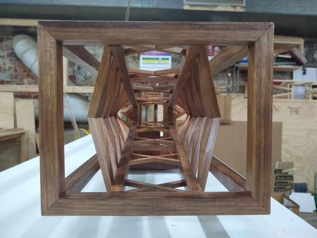 Beyond Ordinary: Contemporary Women Makers – Truss by Isabel Avendano Hazbun (side view)